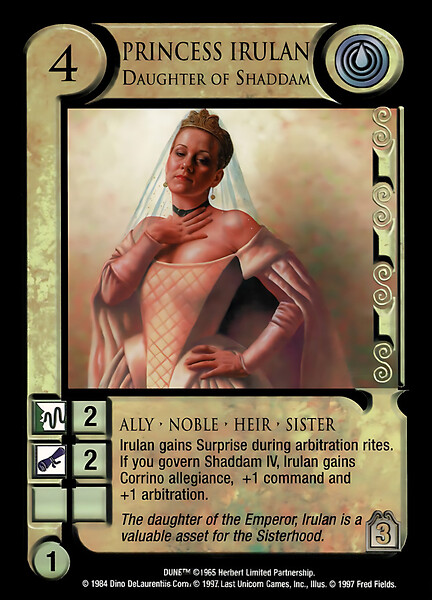 Princess Irulan, Daughter of Shaddam